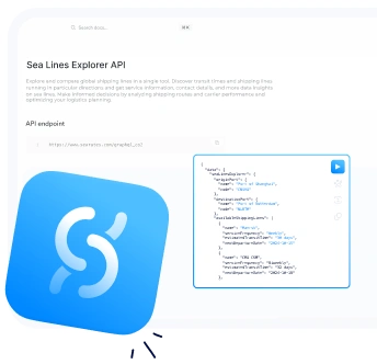 Sea Lines Explorer API
