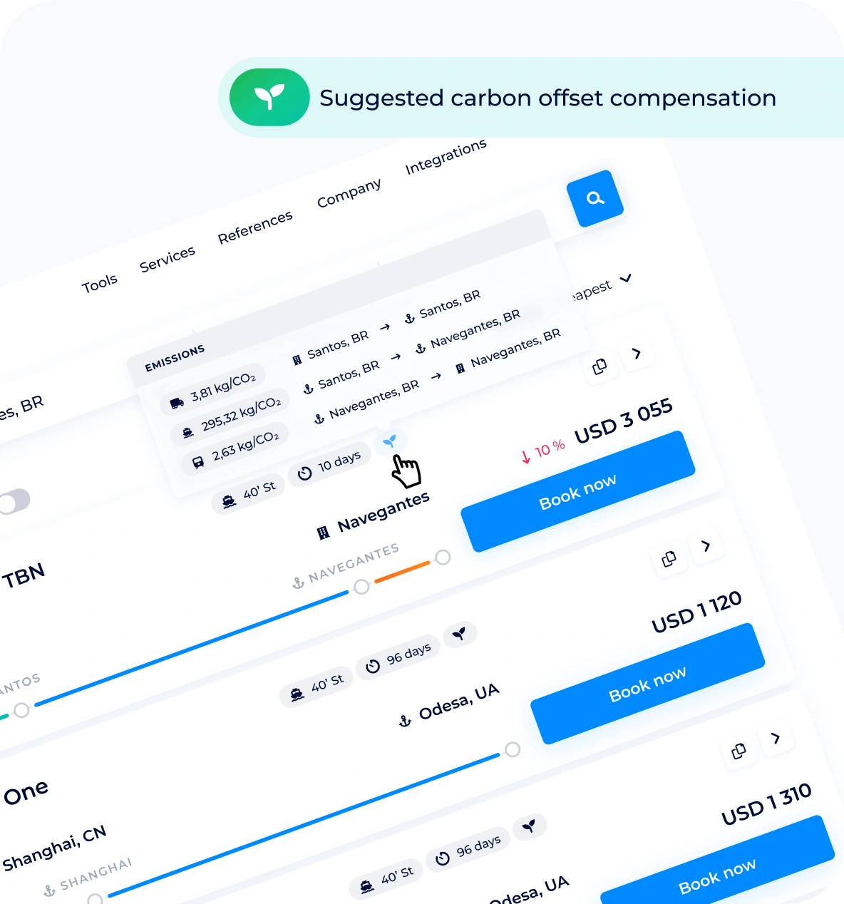 Carbon emissions calculator