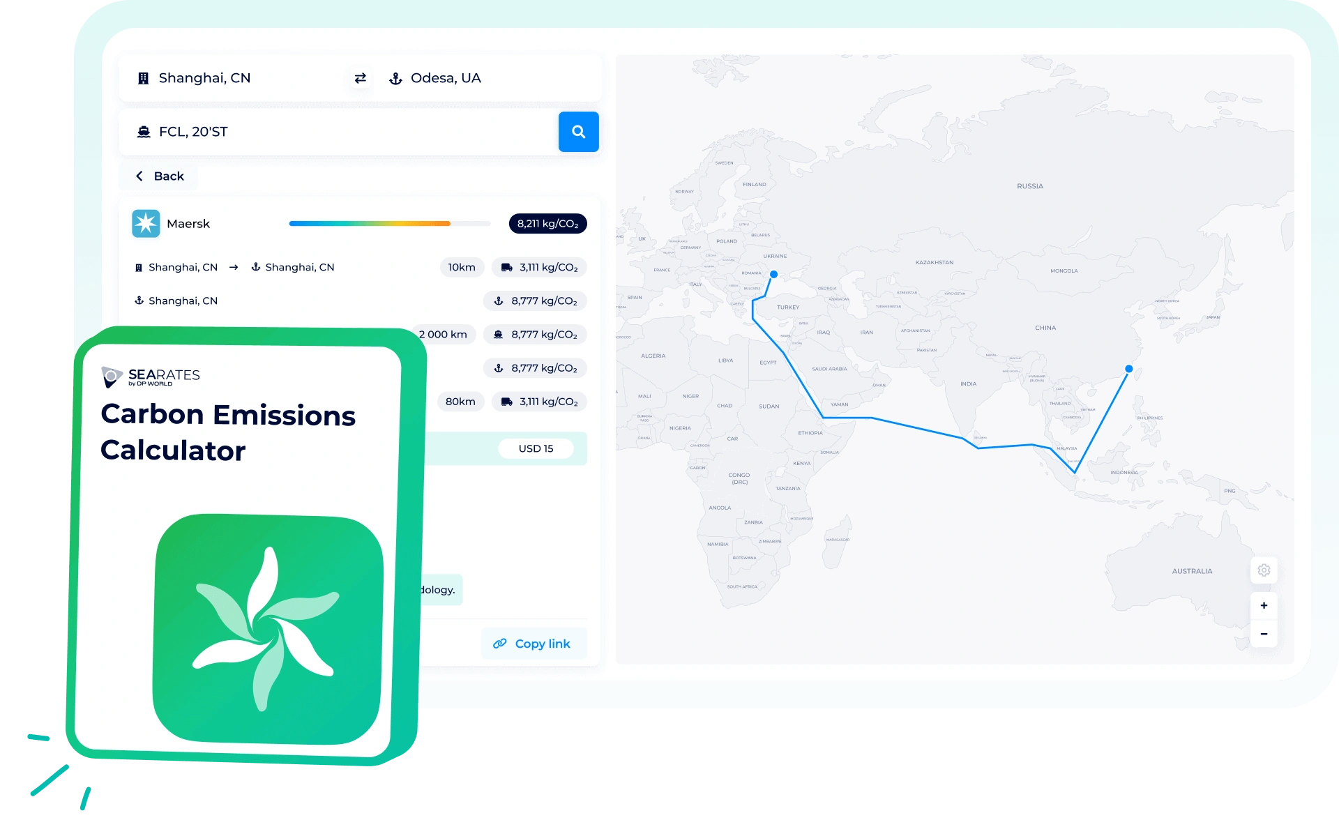 Carbon emissions calculator