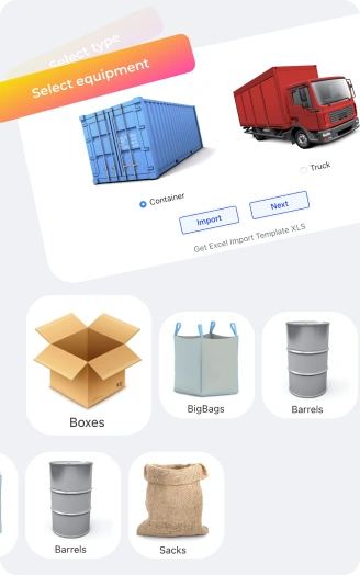 Select equipment